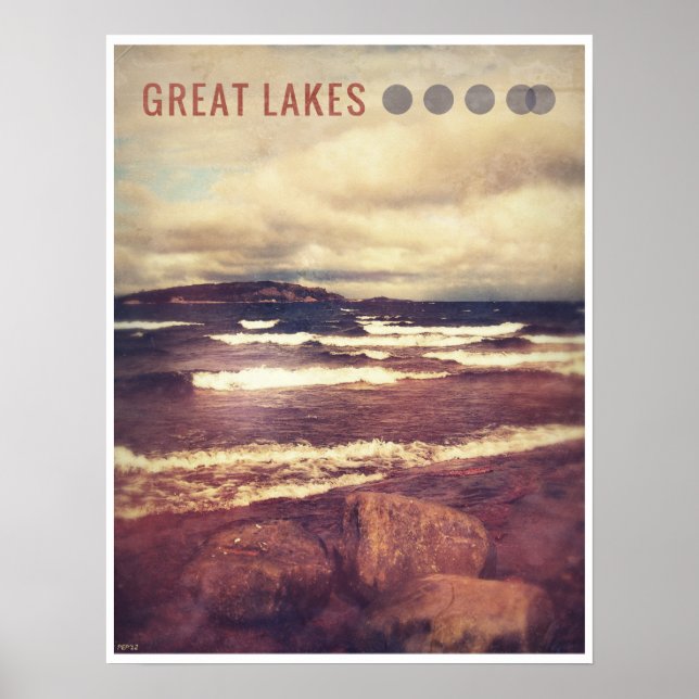 Póster Great Lakes (Frente)