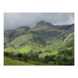 Póster Great Langdale Valley, Lake District, Inglaterra