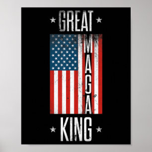 Póster Great Maga King Ultra Maga Mens 