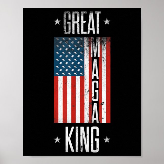 Póster Great Maga King Ultra Maga Mens  (Frente)