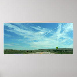 Póster Great Plains Road, Colorado