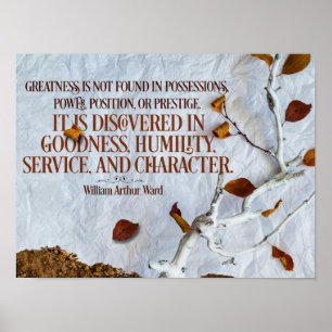 Póster Greatness is Found