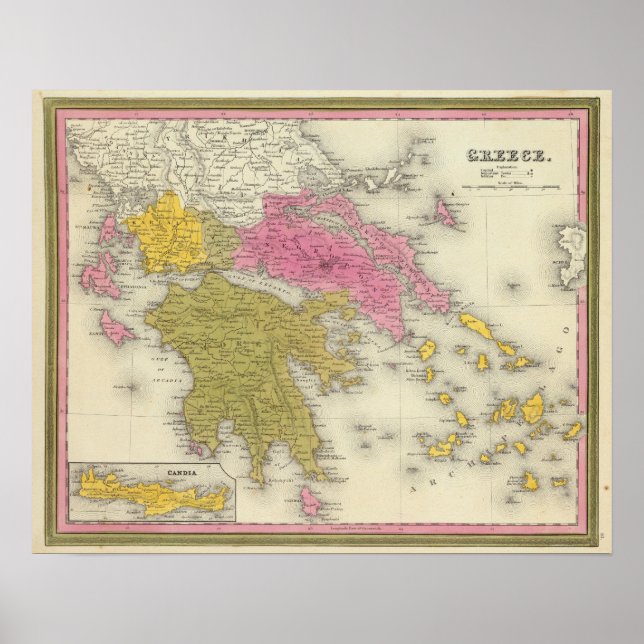 Póster Grecia (Frente)