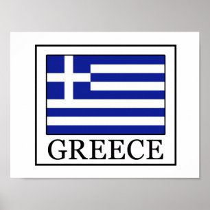Póster Grecia