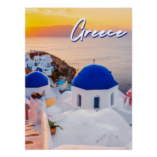 Póster Grecia