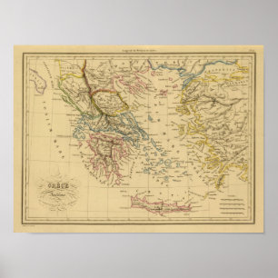 Póster Grecia antigua al principio de la era cristiana
