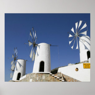 Póster GRECIA, CRETE, Provincia de Iraklio, Ano Kera: