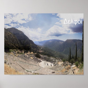 Póster Grecia - Delphi -