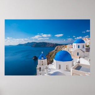 Póster Grecia hermosa