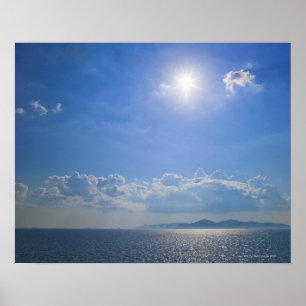 Póster Grecia, Islas Cícladas, Mar Egeo