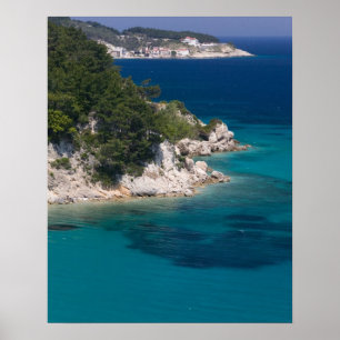 Póster GRECIA, Islas del Egeo Nororiental, SAMOS,