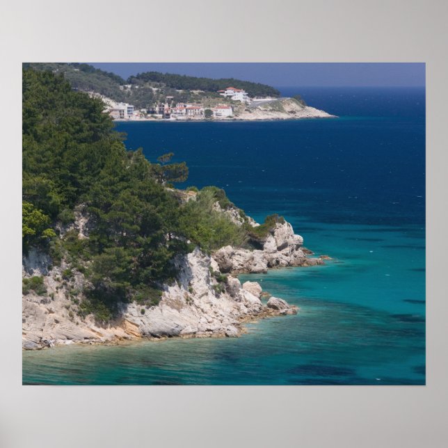 Póster GRECIA, Islas del Egeo Nororiental, SAMOS, 6 (Frente)