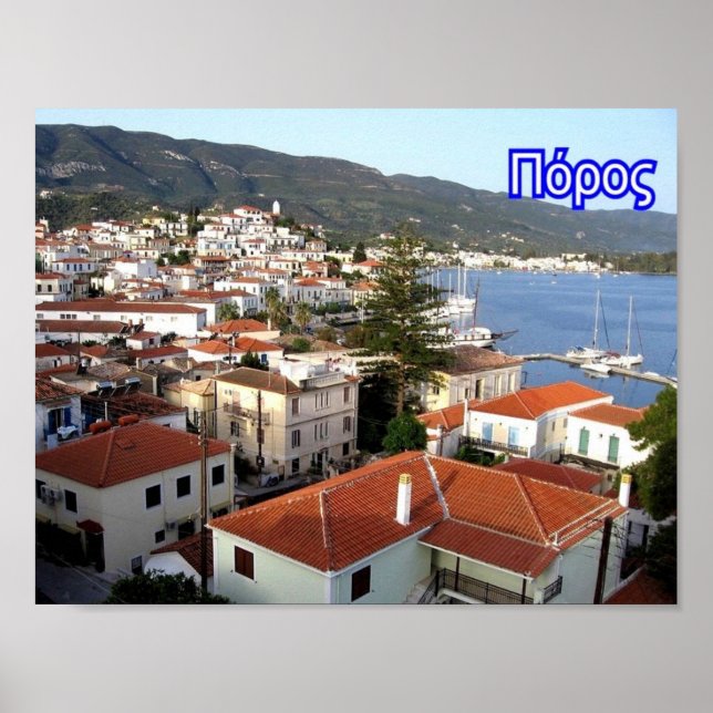 Póster Grecia - Paros - (Frente)