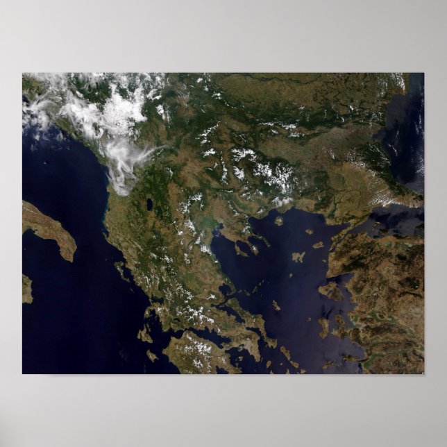 Póster Grecia y sus países vecinos (Frente)