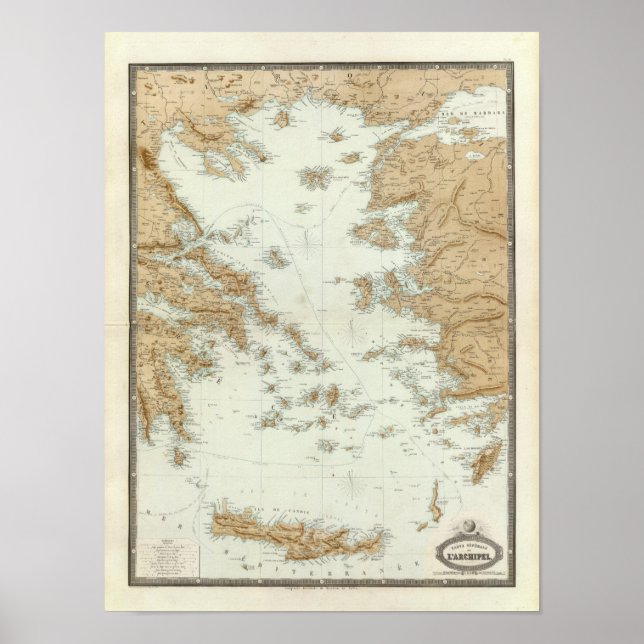 Póster Grecia y Turquía (Frente)