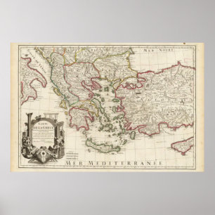 Póster Grecia y Turquía