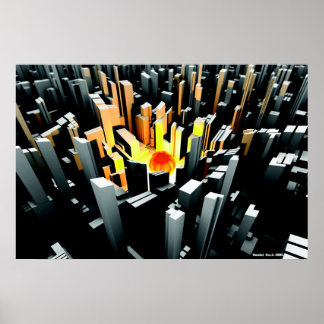 Póster Greebles