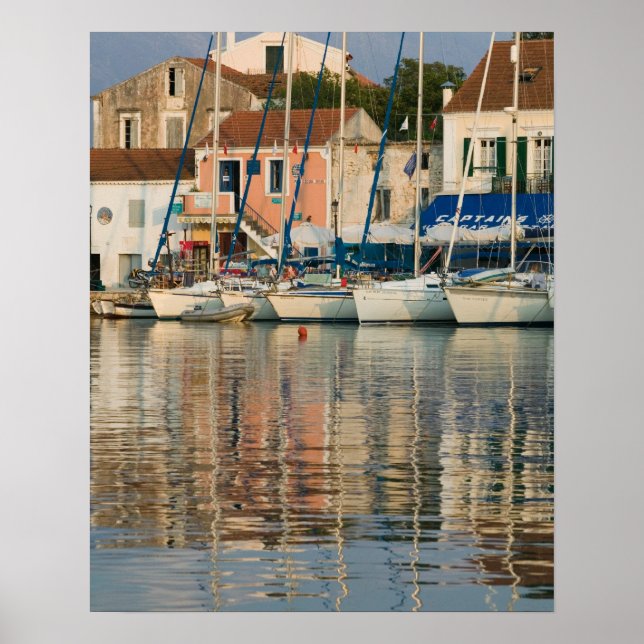 Póster GREECE, Ionian Islands, KEFALONIA, Fiskardo: (Frente)