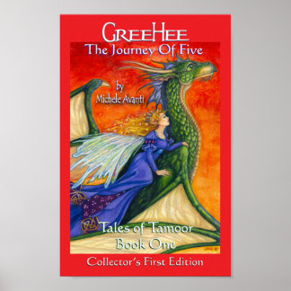 Póster GreeHee El Dragón y la Princesa de los Hados Loni