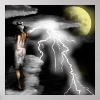 Póster GreekGods-Zeus