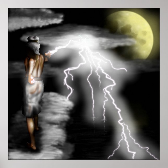 Póster GreekGods-Zeus (Frente)