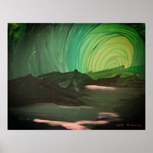 Póster Green - a Gabriel McGarry (Frente)