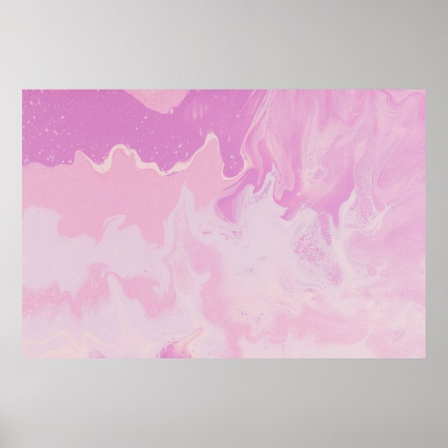 PÓSTER GREEN AND BLACK ABSTRACT PAINTING (Frente)