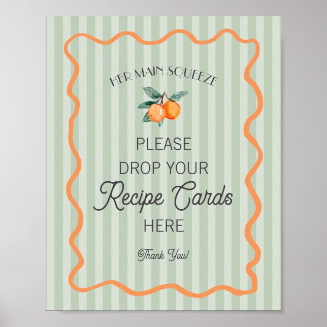 Póster Green Cutie Squeeze Principal de Citricos Comparte (Frente)