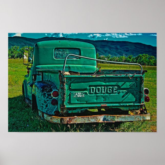 Póster Green Dodge (Frente)