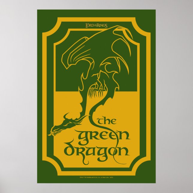 PÓSTER GREEN DRAGON™ (Frente)