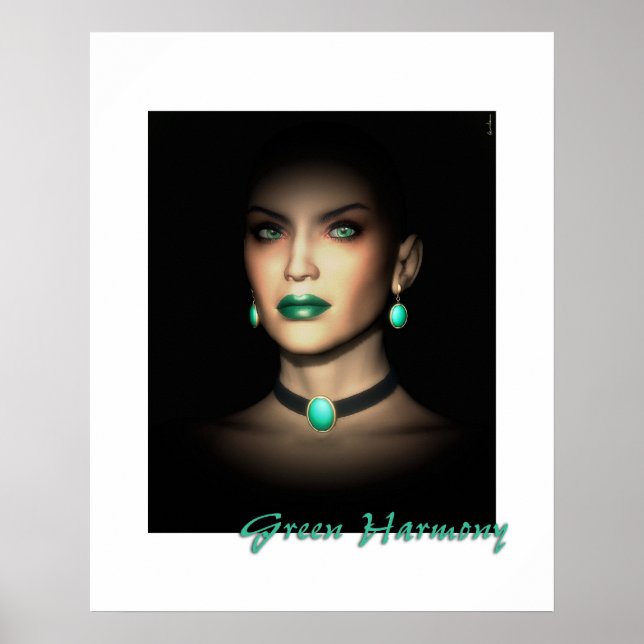 Póster Green Harmony (Frente)
