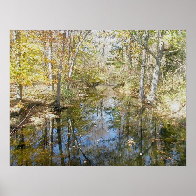 Póster Green Lane PA Deep Creek Poster (Frente)