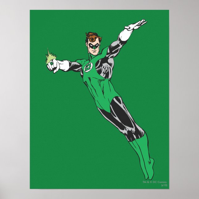 Póster Green Lantern Fly Up (Frente)