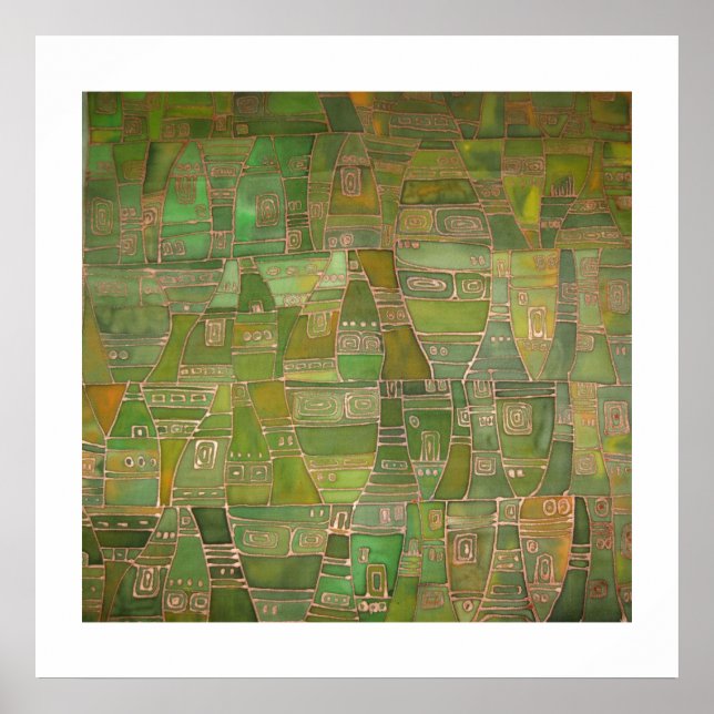 Póster Green Like Klee (Frente)