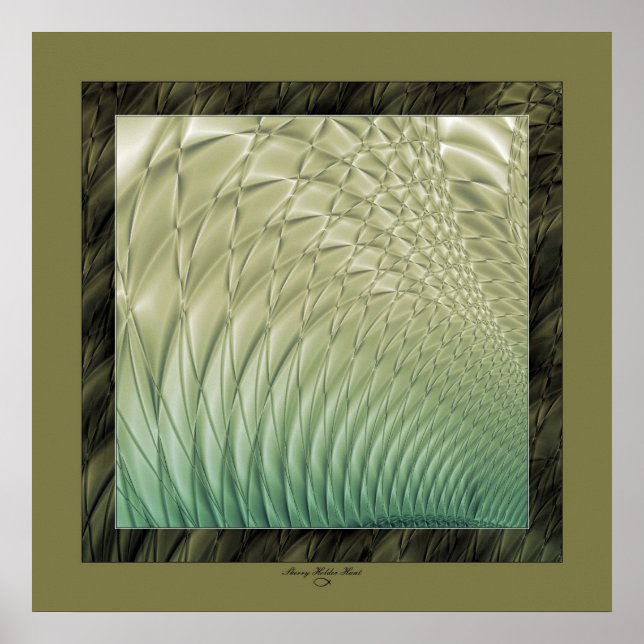 Póster Green satinado (Frente)