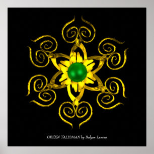 PÓSTER GREEN TALISMAN