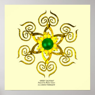PÓSTER GREEN TALISMAN