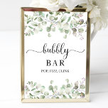 Póster Green Watercolor Bubbly Bar Pop Fizz Clink Rótulo<br><div class="desc">Green Watercolor Bubbly Bar Pop Fizz Clink Rótulo</div>