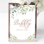 Póster Green Watercolor Bubbly Bar Pop Fizz Clink Rótulo<br><div class="desc">Green Watercolor Bubbly Bar Pop Fizz Clink Rótulo</div>