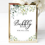Póster Green Watercolor Bubbly Bar Pop Fizz Clink Rótulo<br><div class="desc">Green Watercolor Bubbly Bar Pop Fizz Clink Rótulo</div>