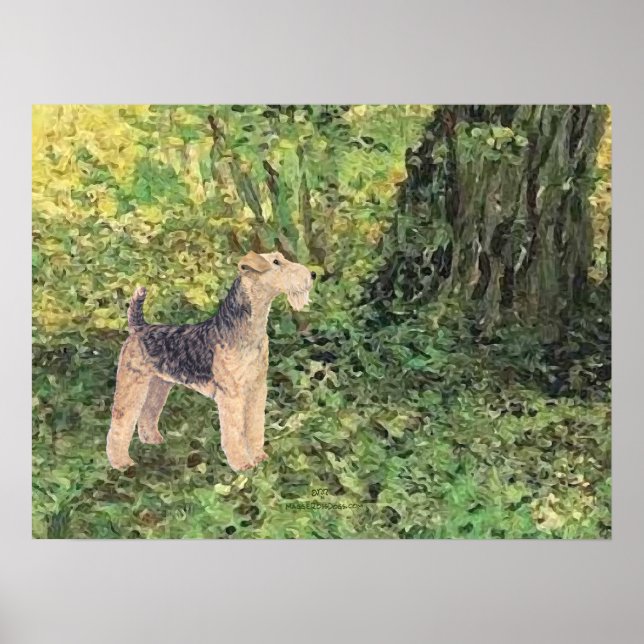 Póster Green Woods (Frente)