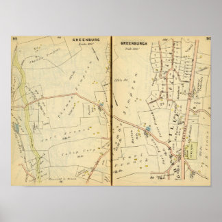 Póster Greenburg, New York 2