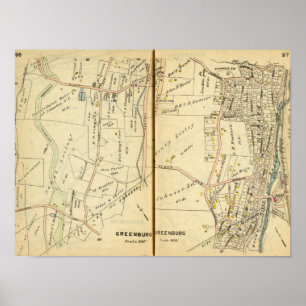 Póster Greenburg, Nueva York 2