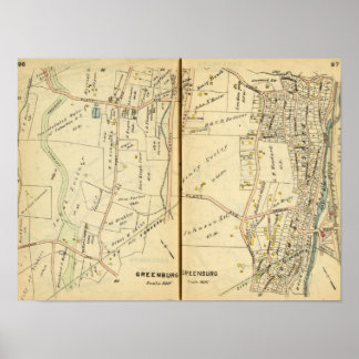 Póster Greenburg, Nueva York 2