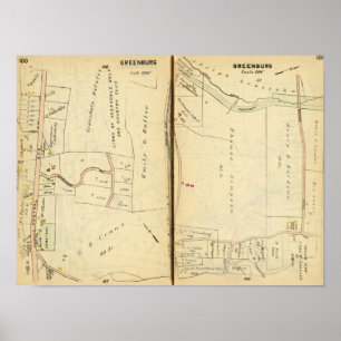 Póster Greenburg, Nueva York 6