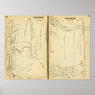 Póster Greenburg, Nueva York 6