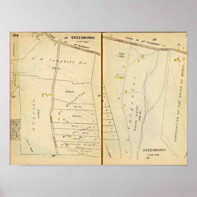 Póster Greenburg, Nueva York 7 (Frente)