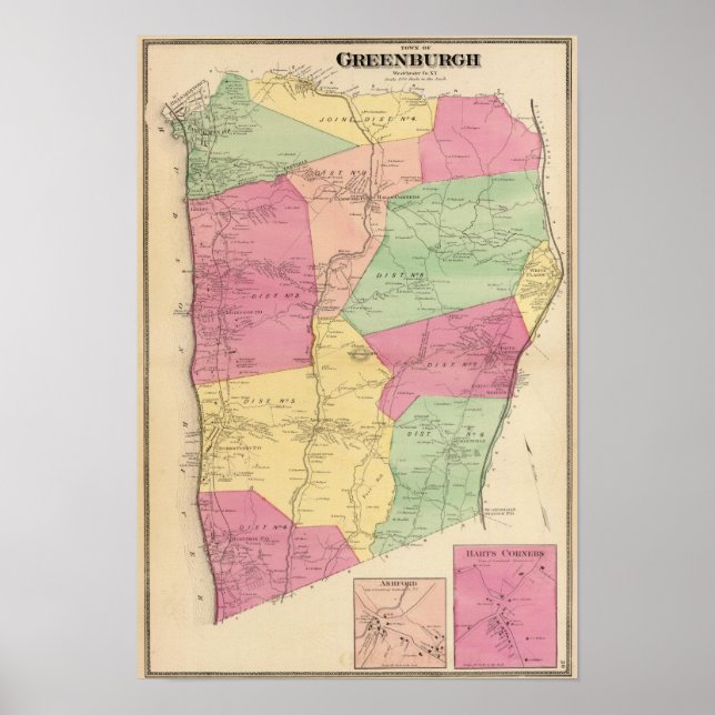 Póster Greenburgh, Town (Frente)