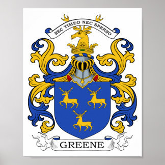 Póster Greene Personalizado