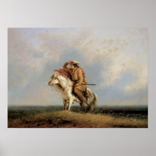 Póster Greenhorn perdido, perdido en la pradera de Miller
